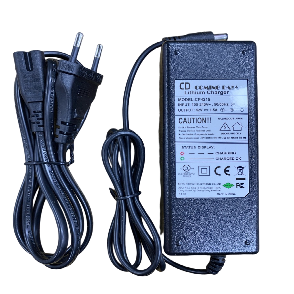 Chargeur pour trottinette électrique Kingsong KSX1