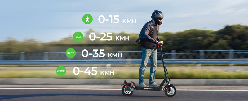 4 modes de conduite
