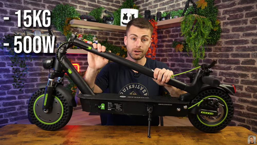 Une TROTTINETTE de 500W INCREVABLE