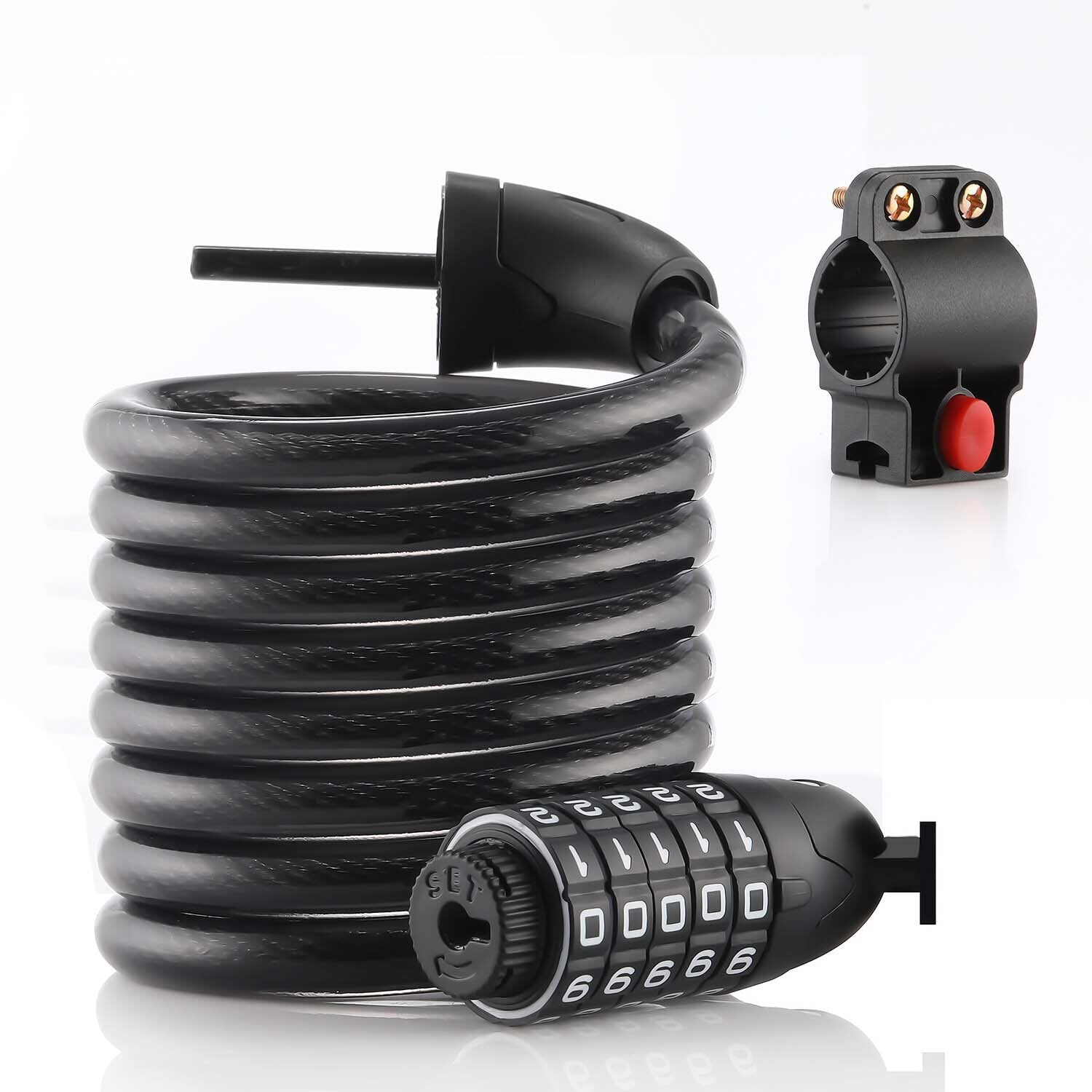 Antivol Menottes Pour Scooter Et Vélo - Chaîne 6mm Avec Housse Oxford Anti-rayures