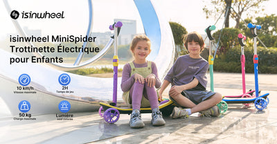 Trottinette Électrique pour Enfant de 4 Ans – MiniSpider d’Isinwheel