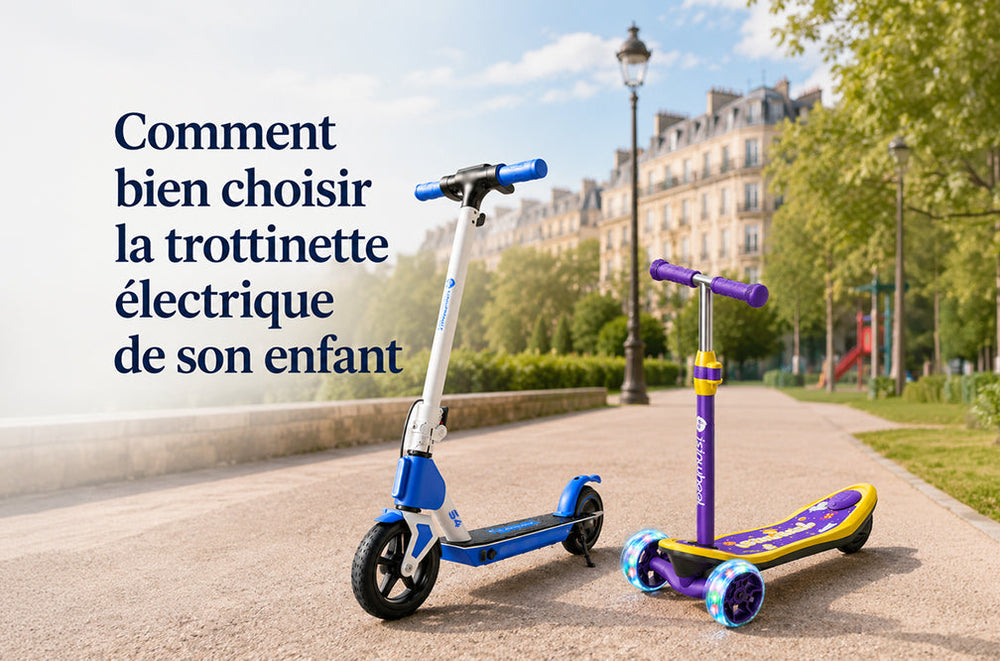 Comment bien choisir la trottinette électrique de son enfant