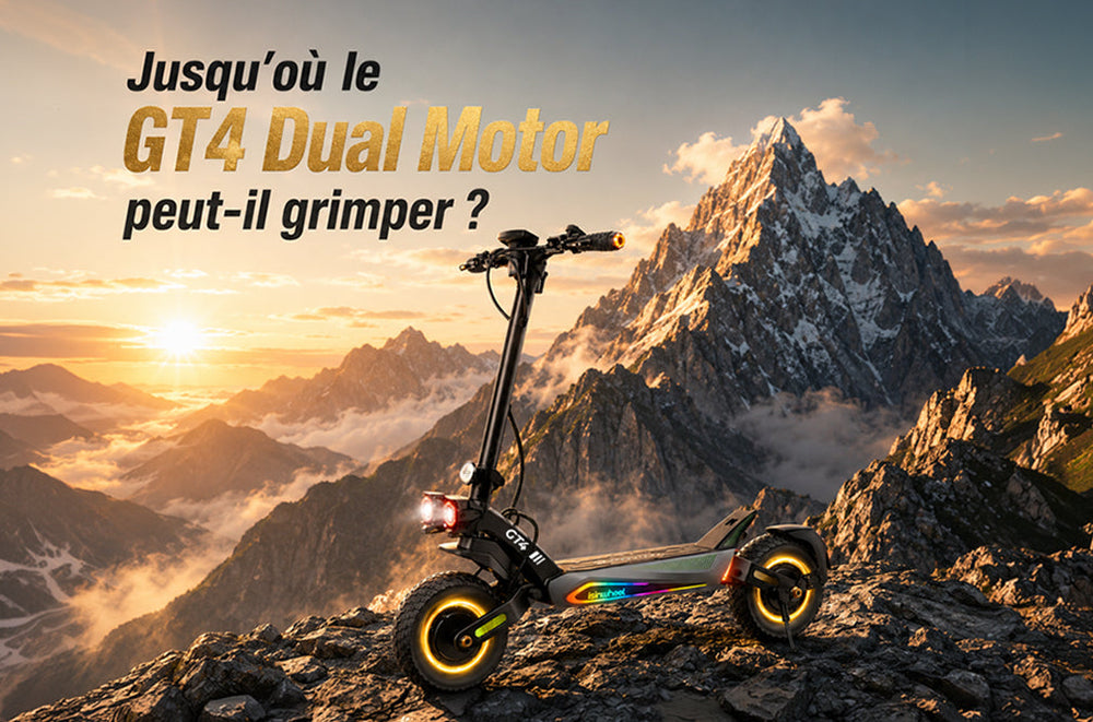 Trottinette Électrique pour Monter les Côtes : Le GT4 Dual Motor isinwheel Gravit-il les Pentes Impossibles ?
