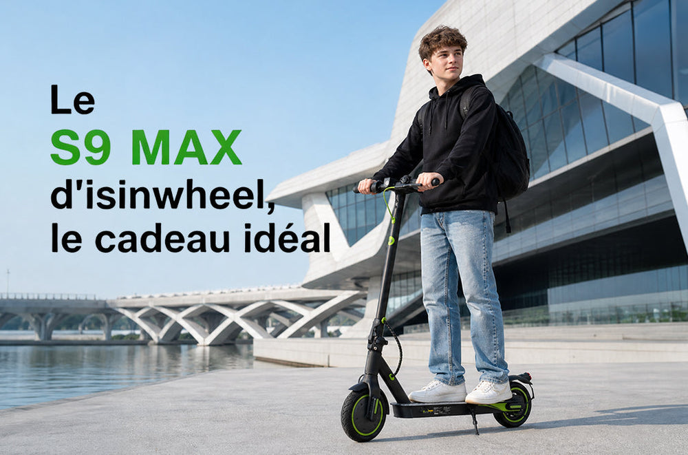 Meilleure Trottinette Électrique pour Ado en 2026 : Le isinwheel S9 MAX, le Cadeau Qui Cartonne