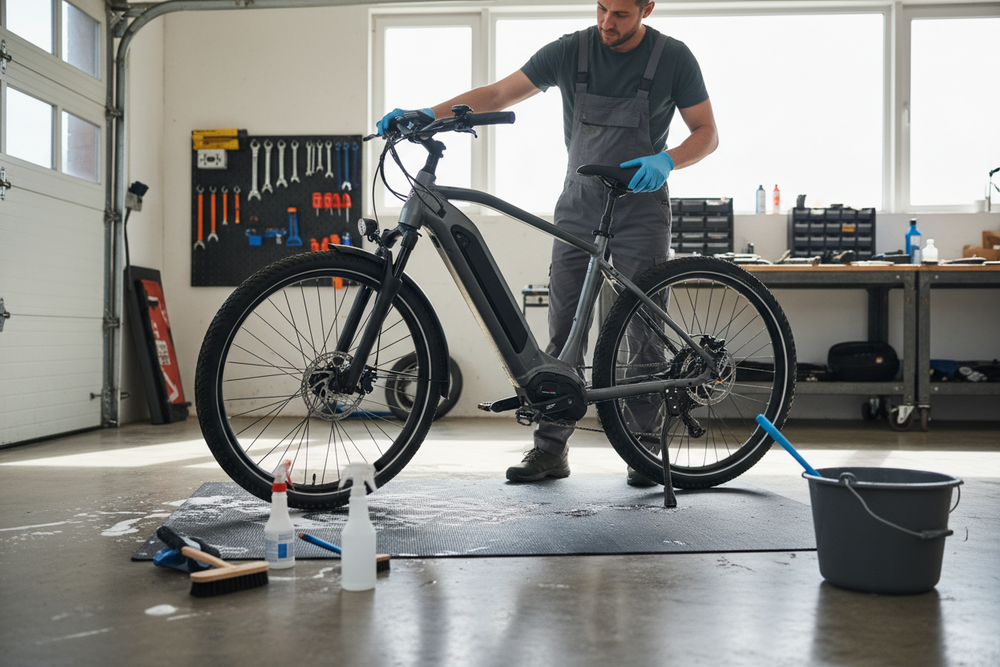 comment laver un vélo électrique