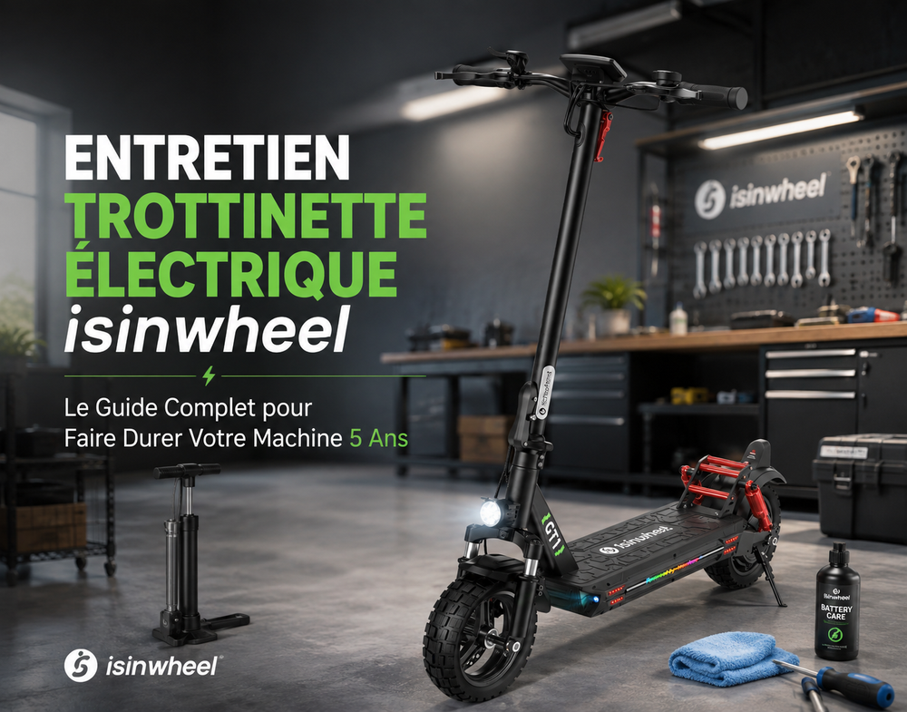 Entretien Trottinette Électrique isinwheel