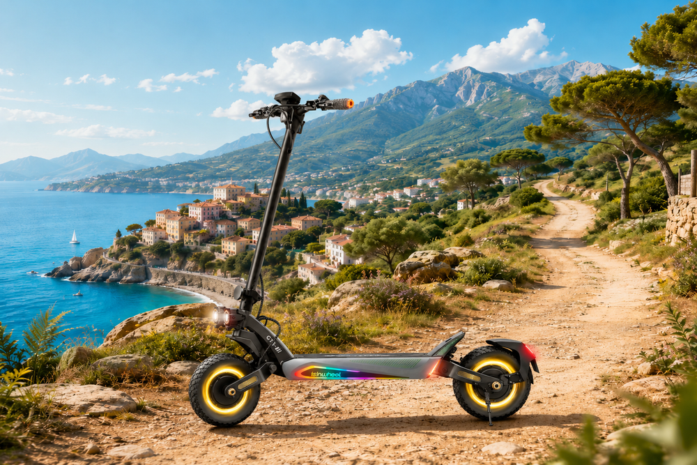 Trottinette Électrique Tout Terrain : 7 Escapades Outdoor à Vivre Cet Été avec le GT4 isinwheel