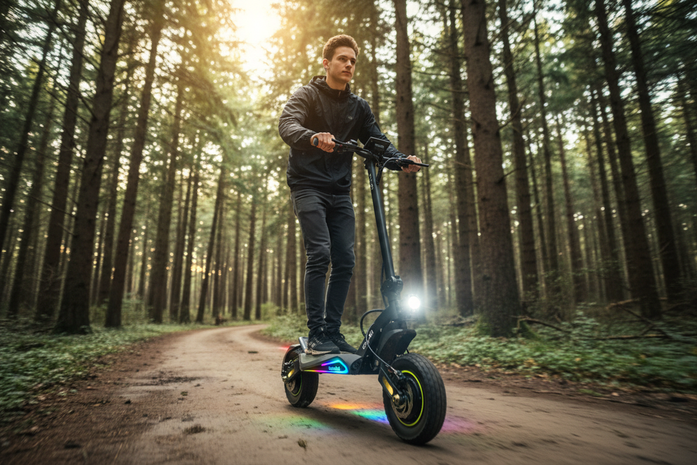Plus que doubler la puissance : 3 avantages cachés des trottinettes dual moteur.