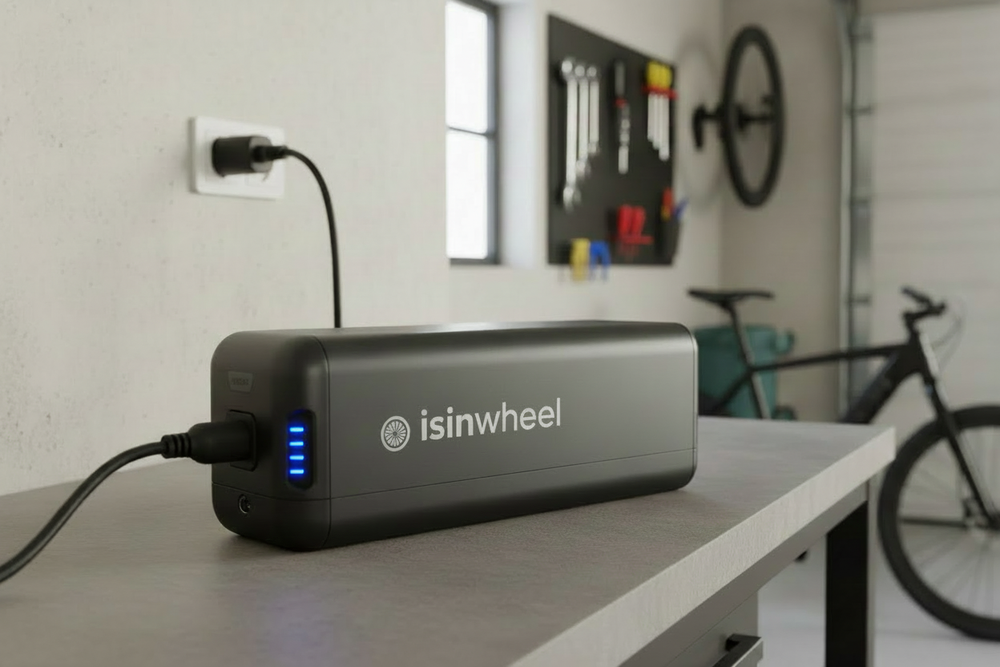 comment recharger une batterie de vélo électrique