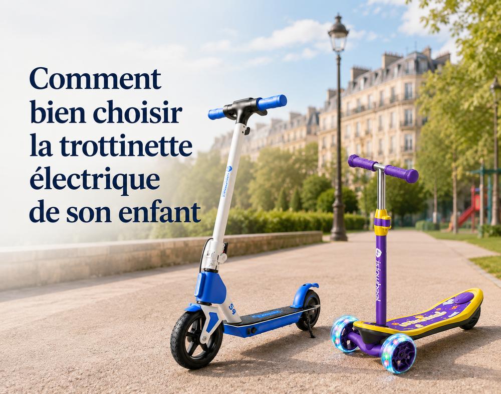 Comment bien choisir la trottinette électrique de son enfant