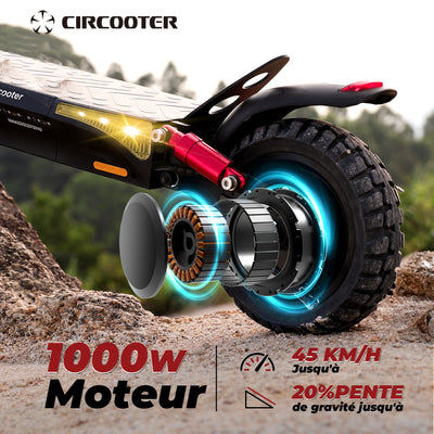 M2 Trottinette électrique tout-terrain 1000 W