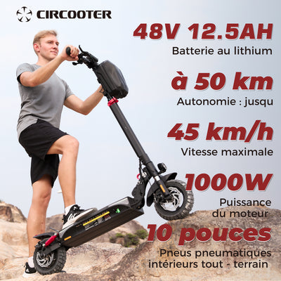 M2 Trottinette électrique tout-terrain 1000 W