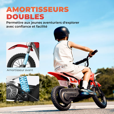 iSinwheel A12 Moto Électrique pour Enfants de 3 à 12 ans