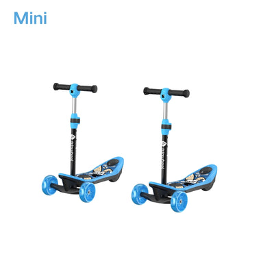 isinwheel MiniSpider trottinette électrique 2 en 1 pour enfants