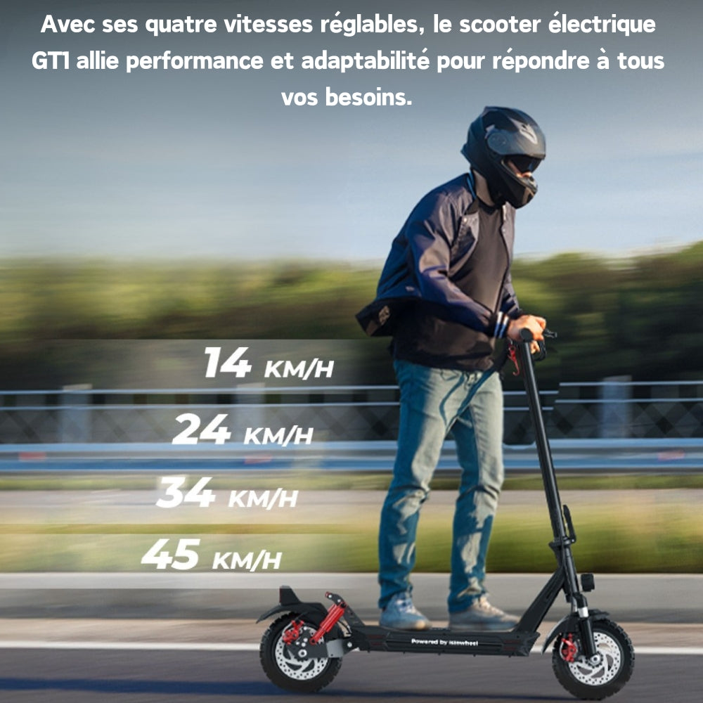 isinwheel GT1 Trottinette électrique tout terrain 800W