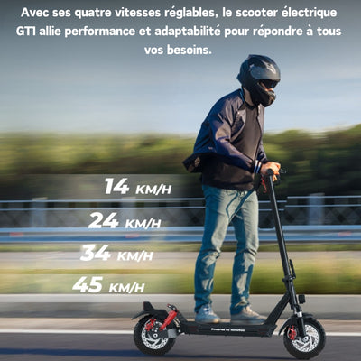 isinwheel GT1 Trottinette électrique tout terrain 800W