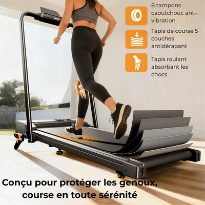 JT52 Tapis de course 2 en 1