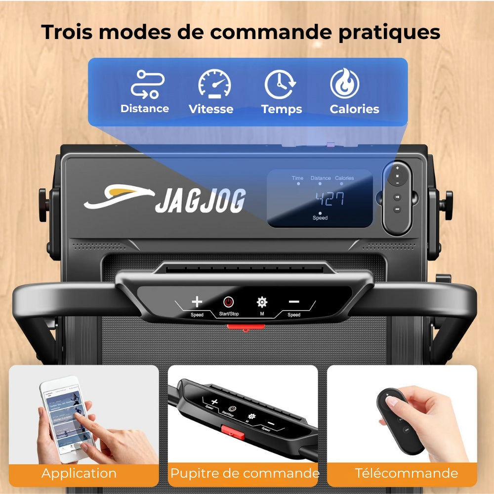 JT52 Tapis de course 2 en 1