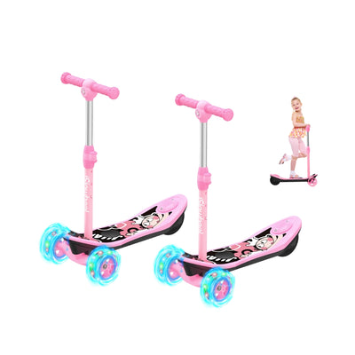 isinwheel® Mini trottinette électrique à 3 roues pour enfants