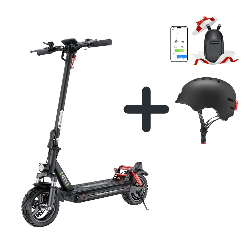 Pack trottinette électrique GT1 avec casque de protection