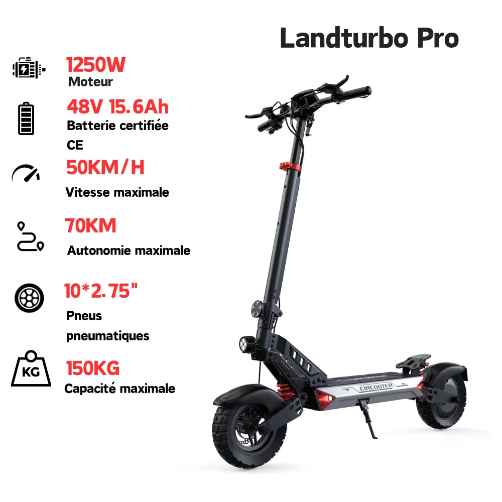 Landturbo Pro Trottinette électrique