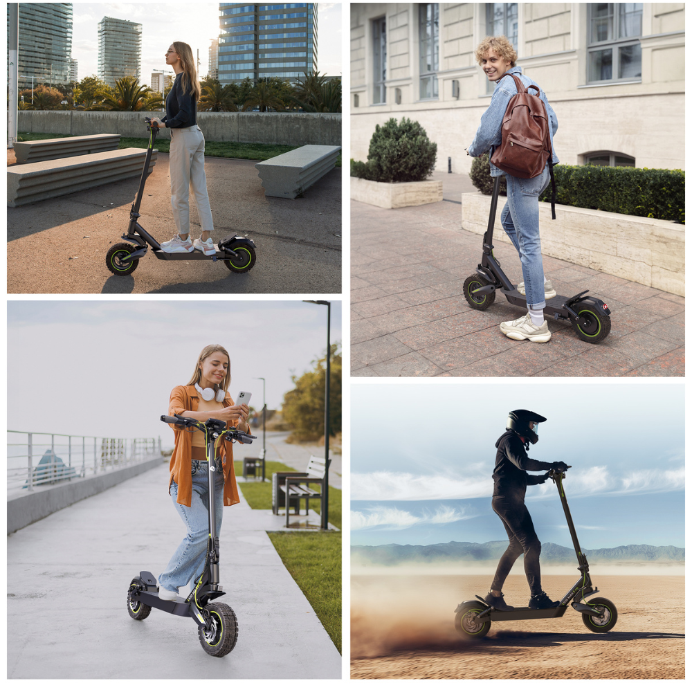 isinwheel® S10MAX Trottinette électrique 1000W