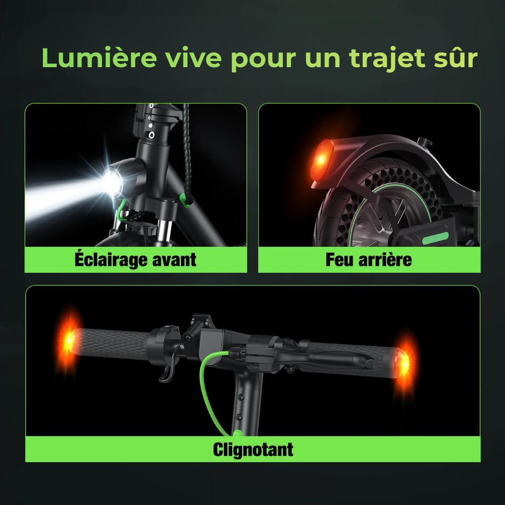 isinwheel® S9MAX Trottinette électrique 500W