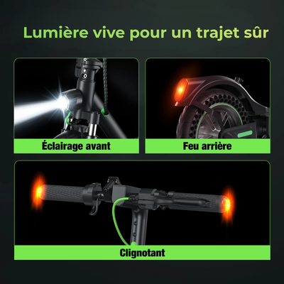 isinwheel® S9MAX Trottinette électrique 500W