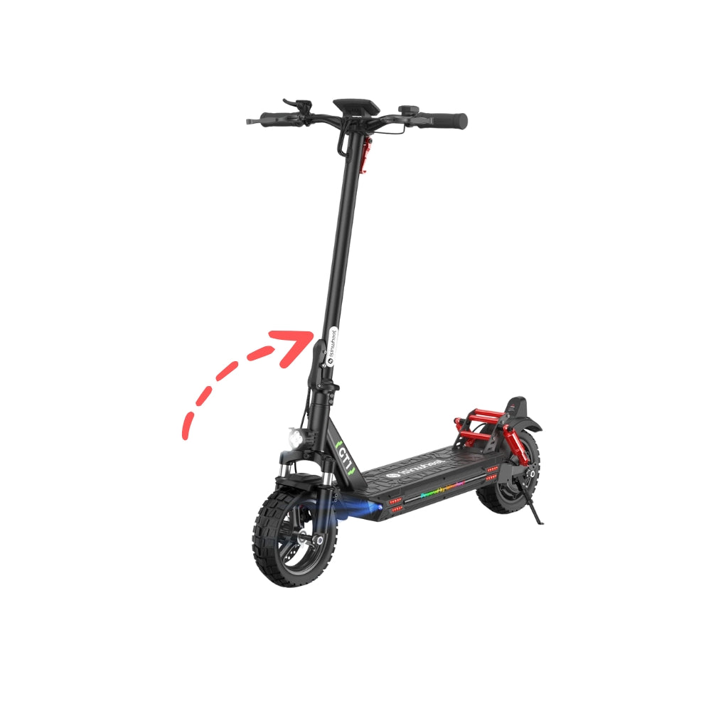 GT1 Post-modification du mât + composants pliables