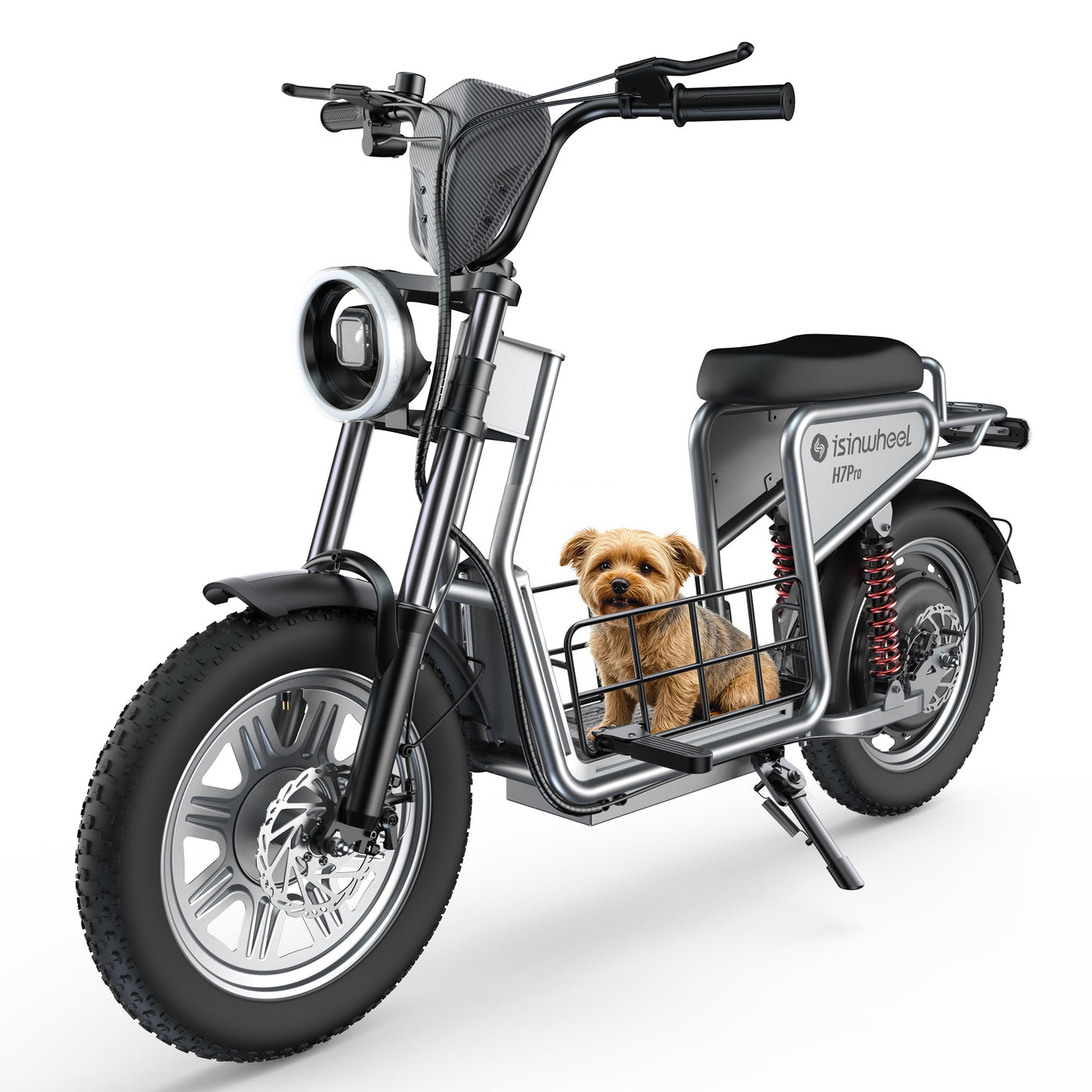 isinwheel H7ProTrottinette électrique  1200 W avec siège