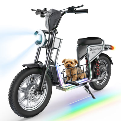 isinwheel H7ProTrottinette électrique  1200 W avec siège