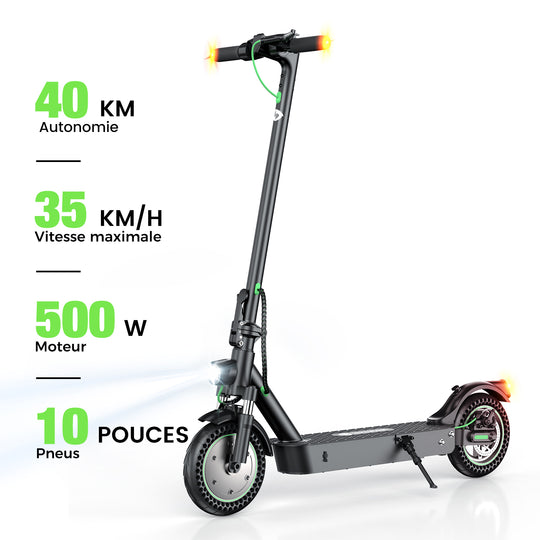 Trottinette électrique iScooter i9 Max 500w au meilleur prix 299 Trottinette électrique iScooter i9 Max 500w au meilleur prix 299