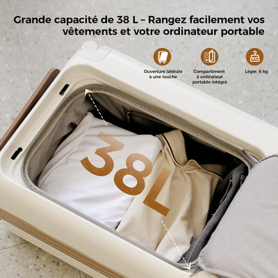 Valise Électrique 20" - Approuvée Compagnies Aériennes