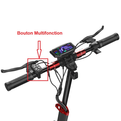 Bouton multifonction pour trottinette électrique tout terrain GT2