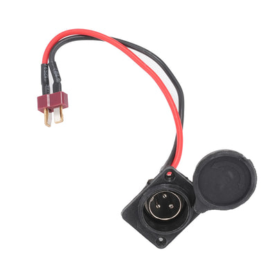 Port De Charge Pour Scooter électrique - Connecteur 3 Broches Ignifuge - Protection Contre Poussière Et Humidité - Pour Véhicules électriques - 9
