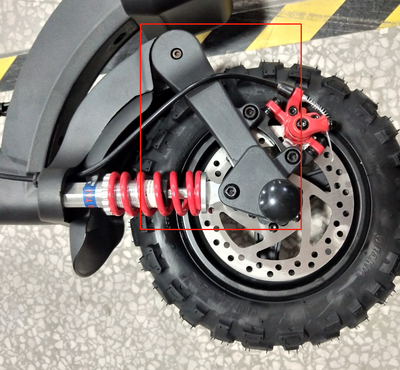 Bras oscillant amortisseur de trottinette électrique GT2/IX6