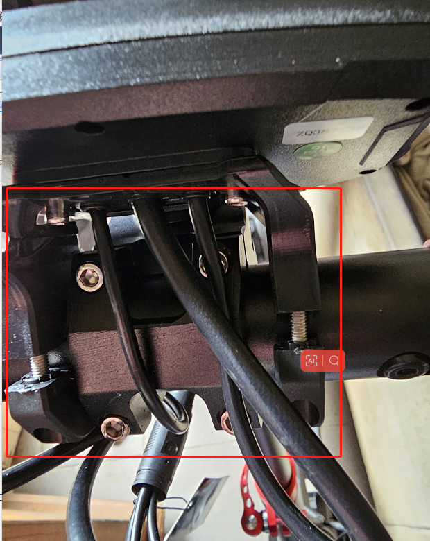 Support de compteur pour trottinette électrique GT2