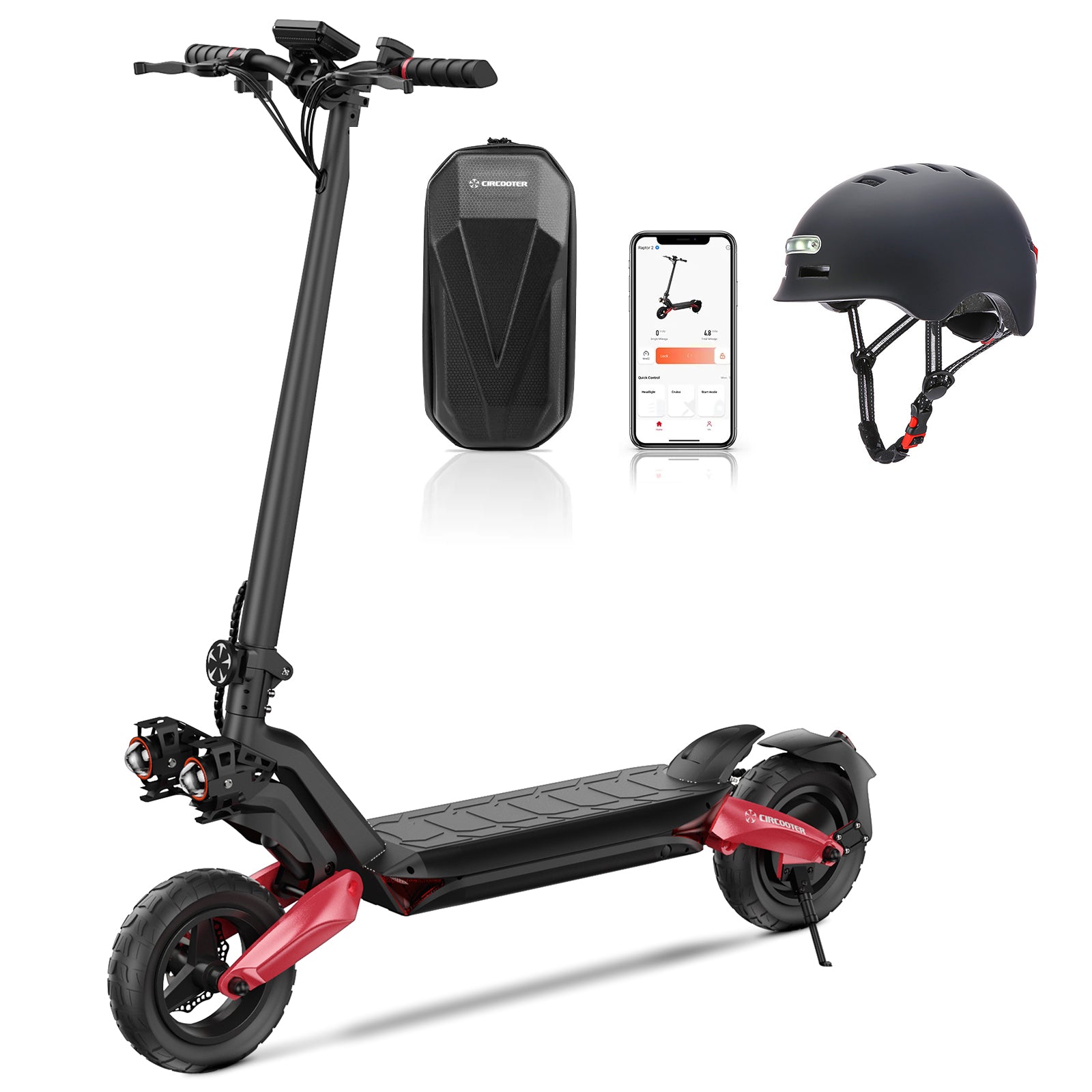 Ruptor R3 Elektroroller 800W 20Ah, 75 km, Schwarz, IP54 Ruptor R3 Elektroroller 800W 20Ah, 75 km, Schwarz, IP54