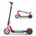 Garde-boue arrière + feu arrière pour trottinette enfant S7 rose