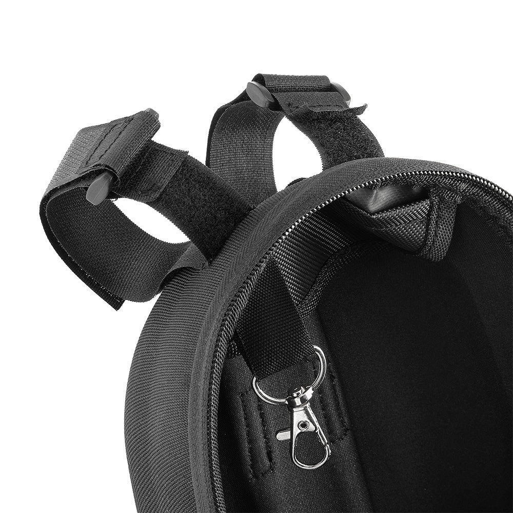 Sac de rangement noir pour tete de trottinette electrique