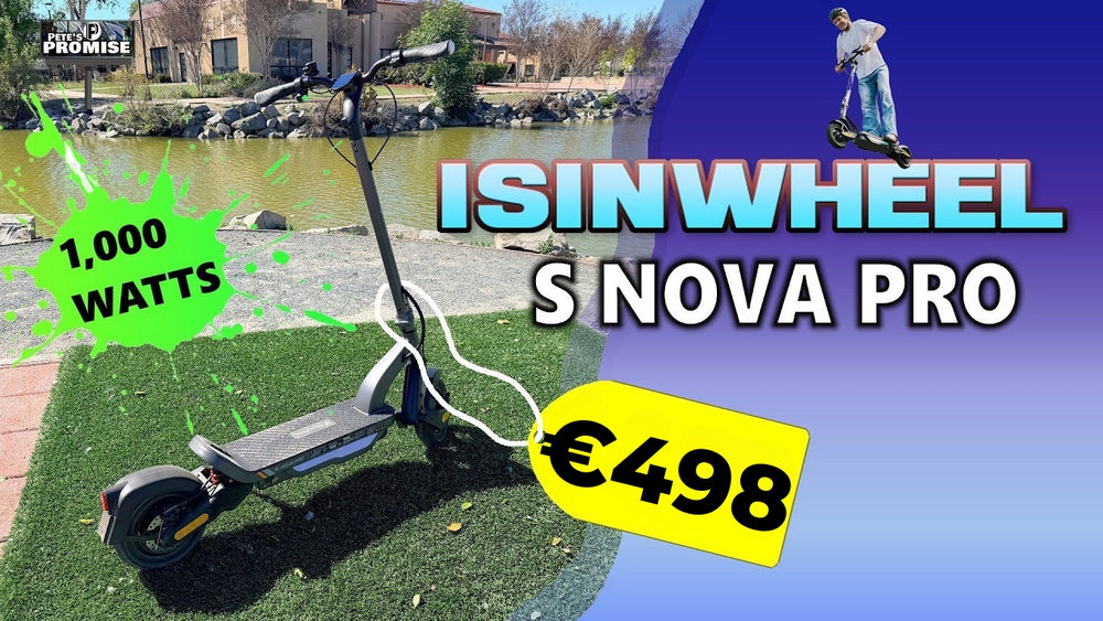 The Perfect Commuter Scooter / isinwheel S Nova Pro Review with Pete's Promise