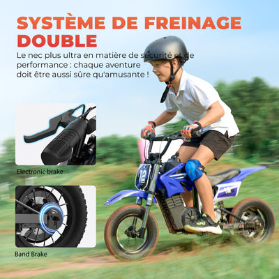 iSinwheel A12 Moto Électrique pour Enfants de 3 à 12 ans