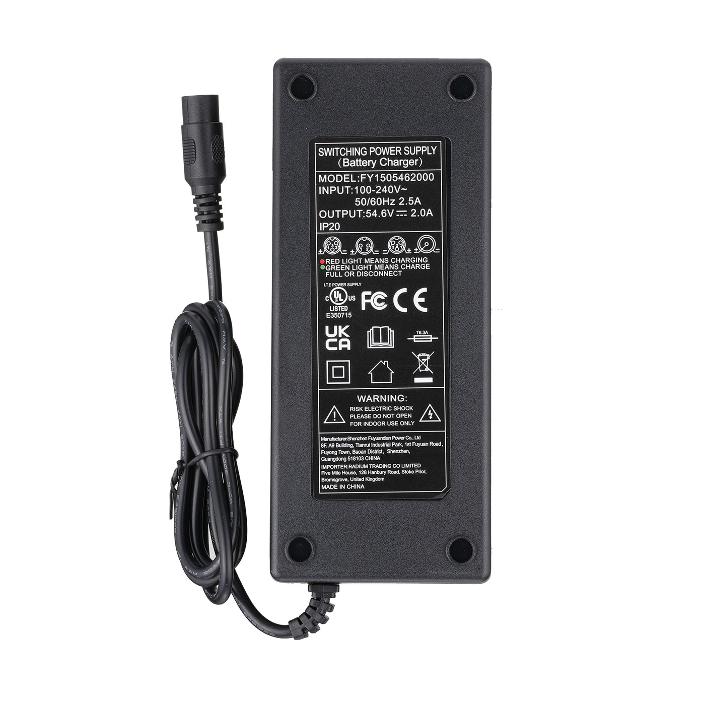 Adaptateur de chargeur pour trottinette électrique tout terrain iX5/GT2