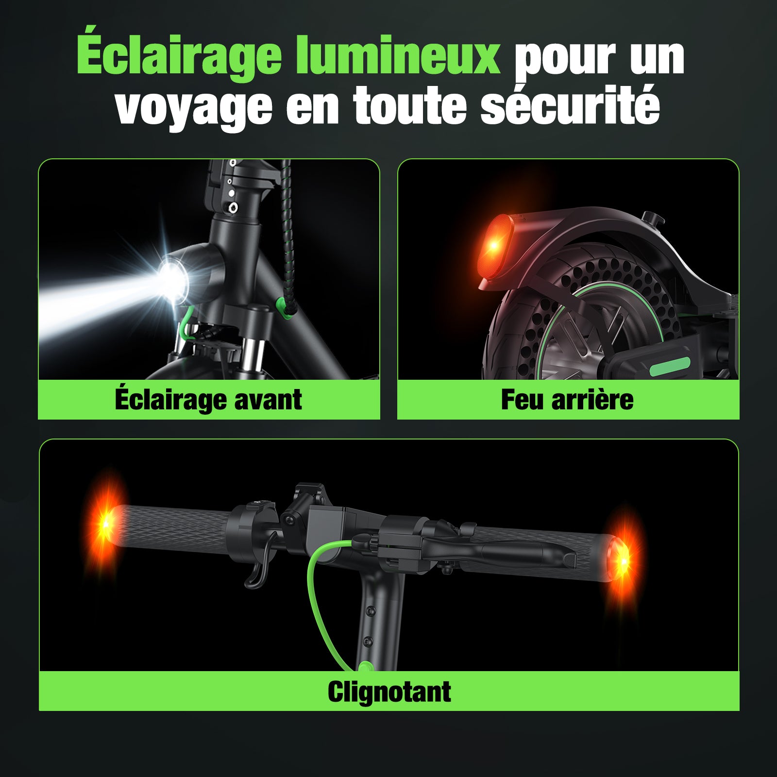 isinwheel® S9MAX Trottinette électrique 500W