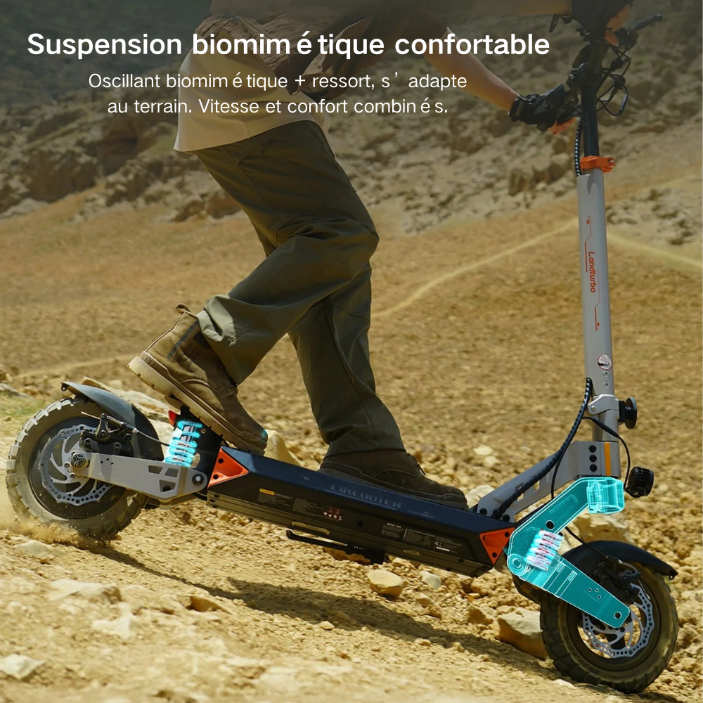 Circooter Landturbo Pro Trottinette électrique tout-terrain 1250W