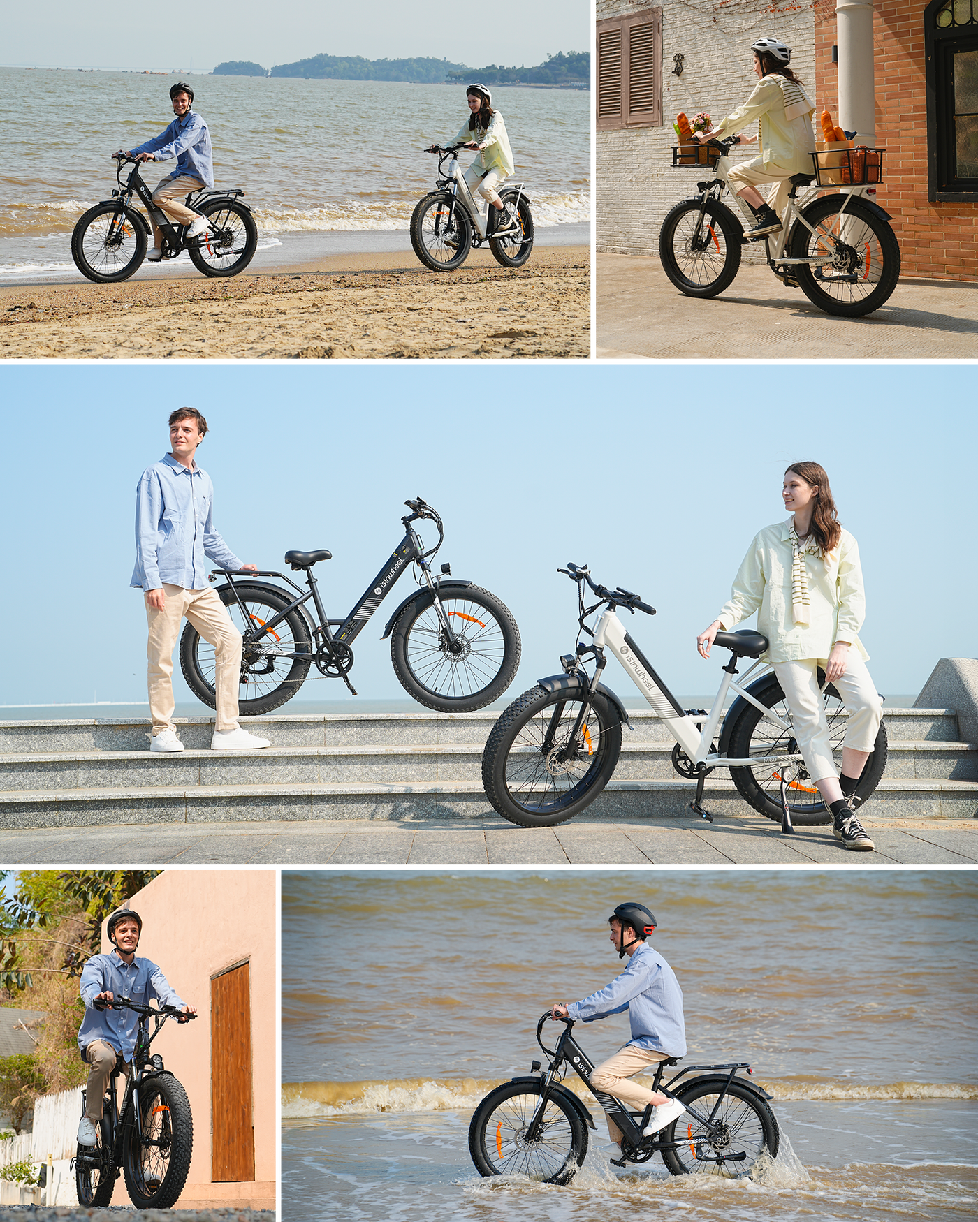 M60 Vélo électrique tout-terrain à gros pneus 750W