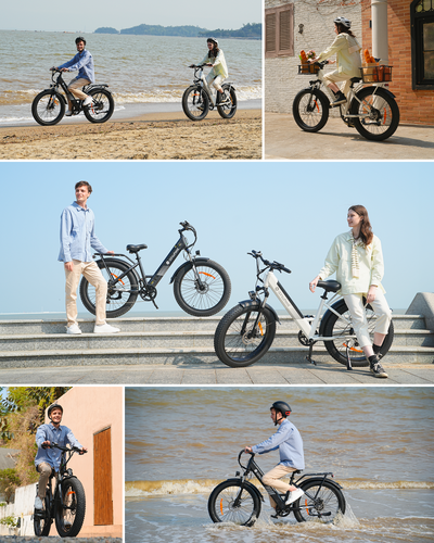 M60 Vélo électrique tout-terrain à gros pneus 750W