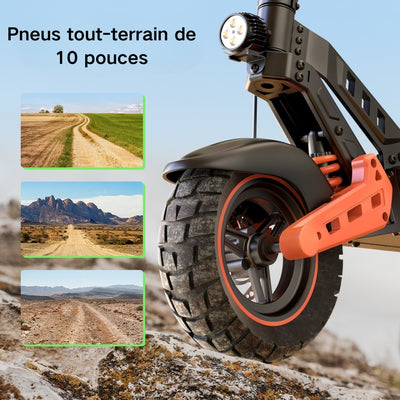 D2/D2plus Trottinette électrique tout-terrain 1000 W