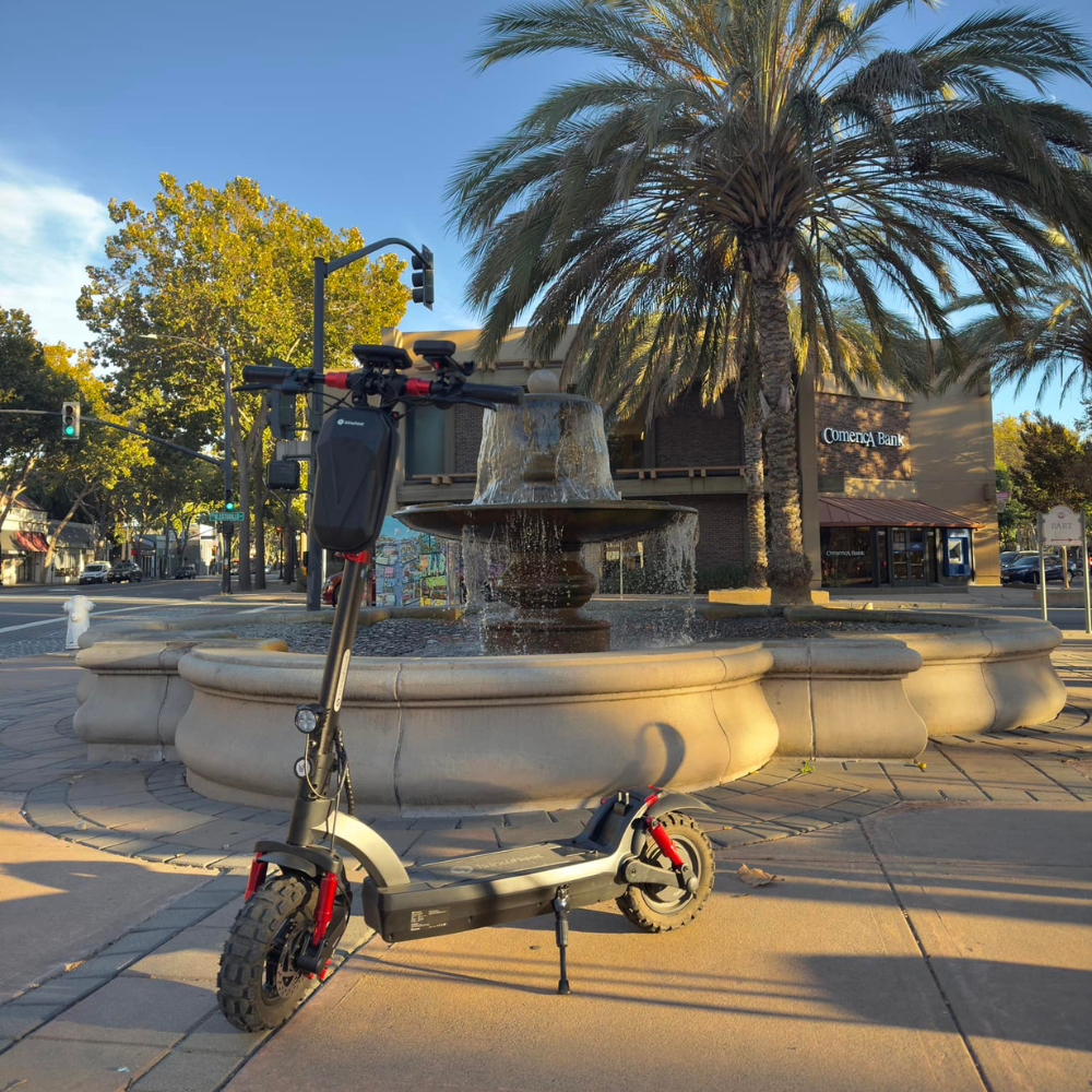isinwheel® GT2/GT1 Trottinette électrique tout terrain 1200W pour adultes et adolescents