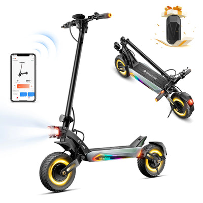 GT4 Trottinette électrique tout-terrain à double moteur 2400W